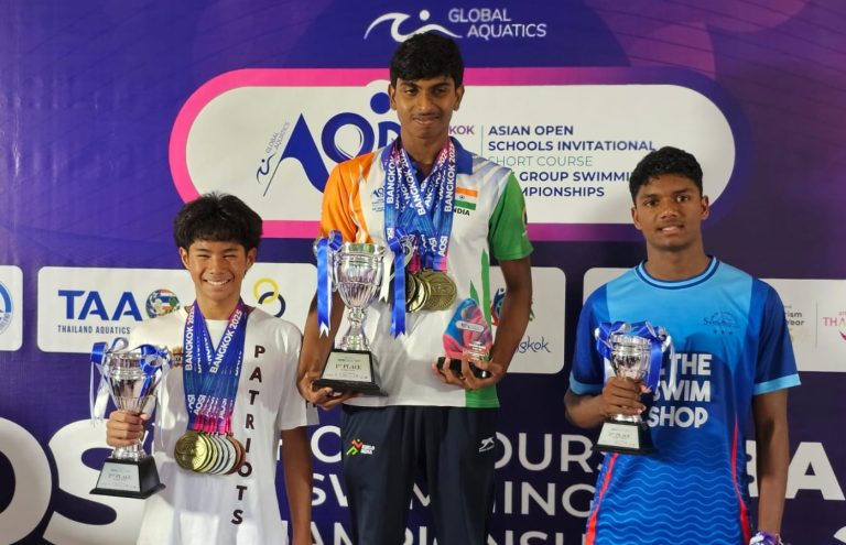 Maldivian Swimmers Shine at Asian Open School Invitational in Bangkok