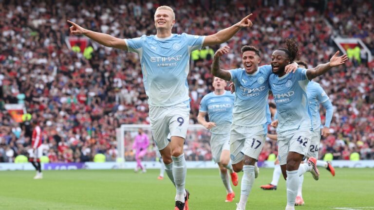 Man City edge Manchester derby away at Old Trafford Manchester derby at Old Trafford