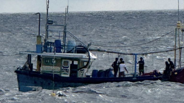 MNDF seizes foreign boat for illegal fishing in Maldives waters Foreign boat seized by MNDF for illegal fishing