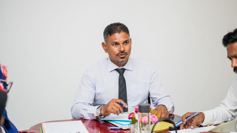 Thinadhoo City Mayor Saud Ali