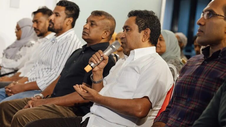 Former President Abdulla Yameen