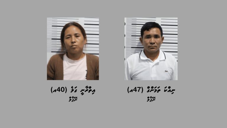 Maldives Police Service illustration related to narcotics investigation