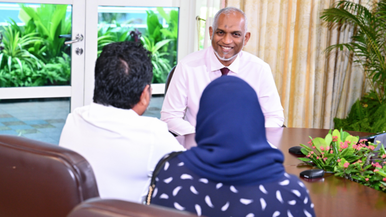 President Dr. Muizzu